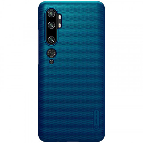 Nillkin Super Frosted Zadný Kryt pre Xiaomi Mi Note 10 / Mi Note 10 Pro Peacock Blue