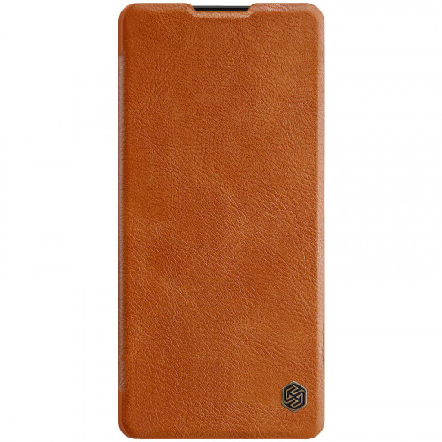 Nillkin Qin Book Puzdro pre Samsung Galaxy S10 Lite Brown
