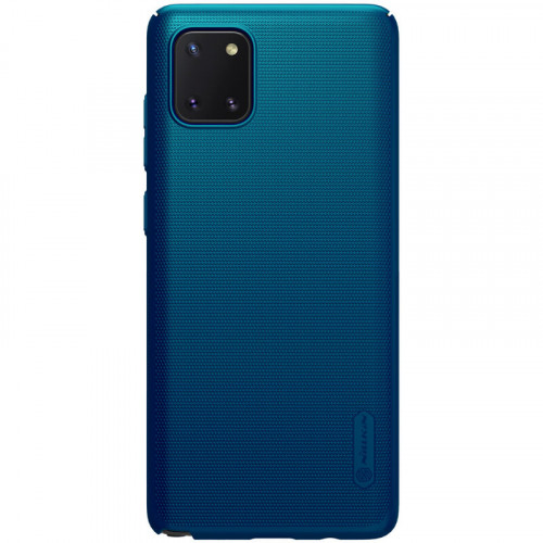 Nillkin Super Frosted Zadný Kryt pre Samsung Galaxy Note10 Lite Peacock Blue