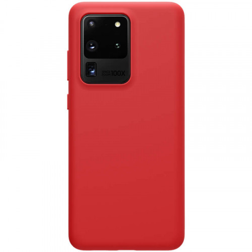Nillkin Flex Pure Liquid Silikónový Kryt pre Samsung Galaxy S20 Ultra Red