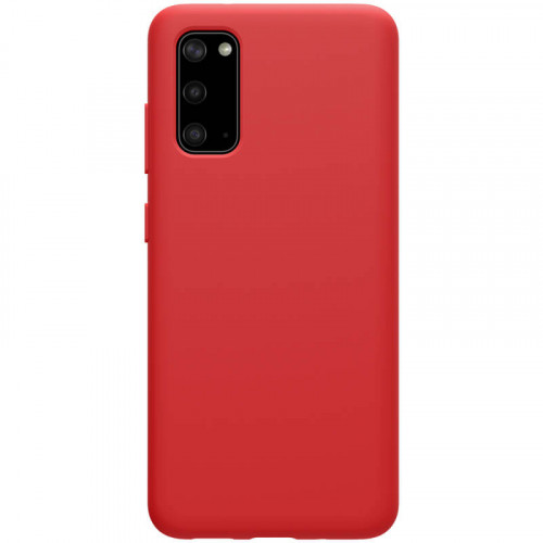 Nillkin Flex Pure Liquid Silikónový Kryt pre Samsung Galaxy S20 Red