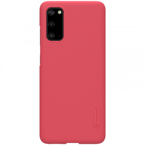 Nillkin Super Frosted Zadný Kryt pre Samsung Galaxy S20 Red