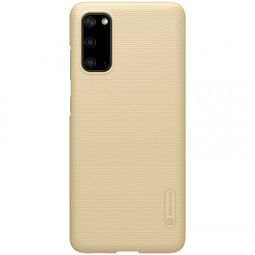 Nillkin Super Frosted Zadný Kryt pre Samsung Galaxy S20 Gold