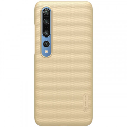 Nillkin Super Frosted Zadný Kryt pre Xiaomi Mi 10 / Mi 10 Pro Gold