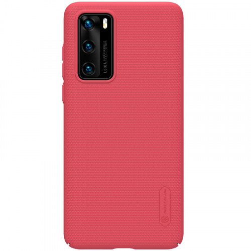 Nillkin Super Frosted Zadný Kryt pre Huawei P40 Bright Red