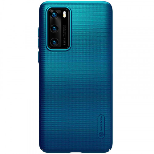 Nillkin Super Frosted Zadný Kryt pre Huawei P40 Peacock Blue