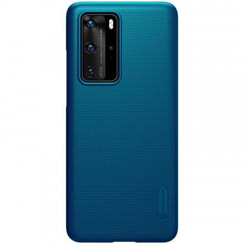 Nillkin Super Frosted Zadný Kryt pre Huawei P40 Pro Peacock Blue