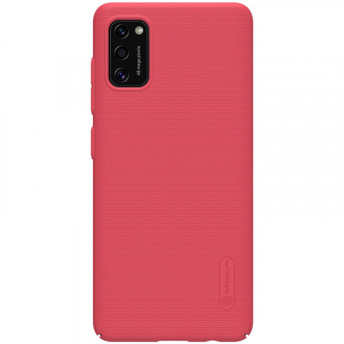 Nillkin Super Frosted Zadný Kryt pre Samsung Galaxy A41 Red