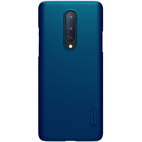Nillkin Super Frosted Zadný Kryt pre OnePlus 8 Peacock Blue