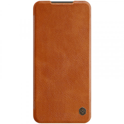 Nillkin Qin Book Puzdro pre Xiaomi Redmi Note 9 Pro / Note 9 Pro Max / Note 9s Brown