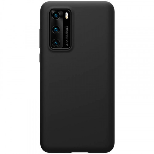Nillkin Flex Pure Liquid Silikónové Puzdro pre Huawei P40 Black