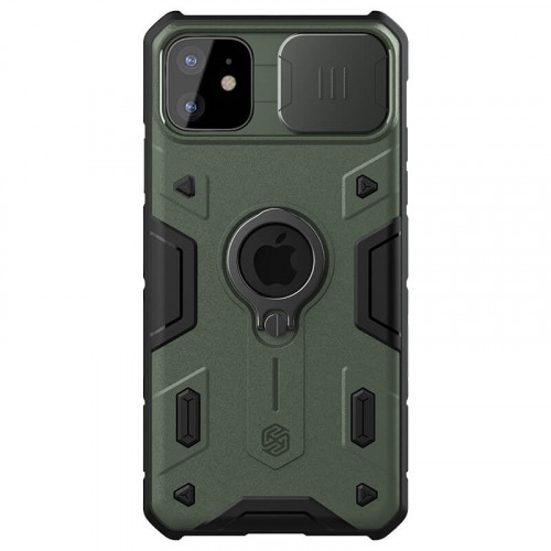 Nillkin CamShield Armor Zadný Kryt pre Apple iPhone 11 Dark Green