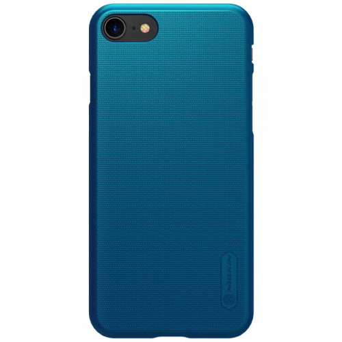 Nillkin Super Frosted Zadný Kryt pre iPhone 7 / iPhone 8 / iPhone SE (2020) / iPhone SE (2022) Peacock Blue