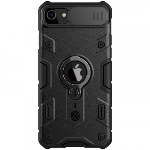 Nillkin CamShield Armor Zadný Kryt pre Apple iPhone 7 / iPhone 8 / iPhone SE (2020) / iPhone SE (2022) Black
