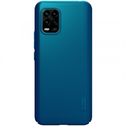 Nillkin Super Frosted Zadný Kryt pre Xiaomi Mi 10 Lite Peacock Blue