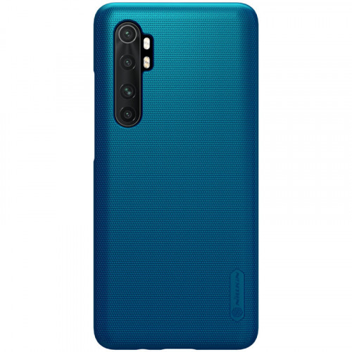 Nillkin Super Frosted Zadný Kryt pre Xiaomi Mi Note 10 Lite Peacock Blue