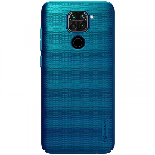 Nillkin Super Frosted Zadný Kryt pre Xiaomi Redmi Note 9 Peacock Blue