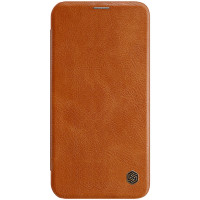 Nillkin Qin Book Puzdro pre iPhone 12 Pro Max Brown