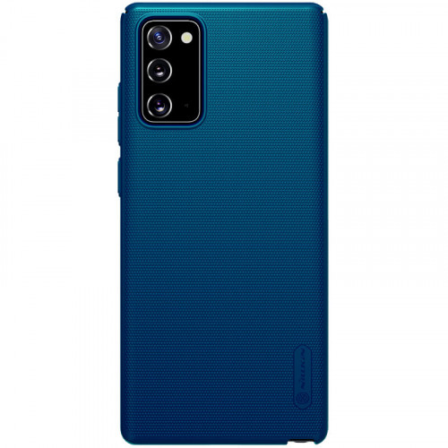 Nillkin Super Frosted Zadný Kryt pre Samsung Galaxy Note20 Peacock Blue
