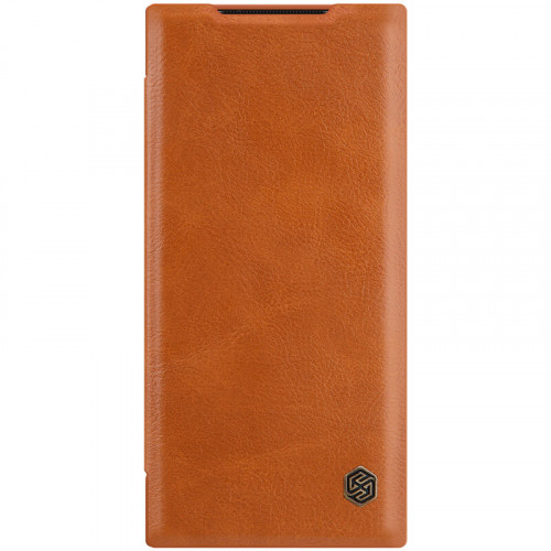 Nillkin Qin Book Puzdro pre Samsung Galaxy Note20 Ultra 5G Brown