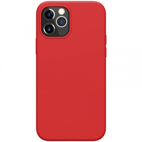 Nillkin Flex Pure Liquid Silikónový Kryt pre Apple iPhone 12 / iPhone 12 Pro Red