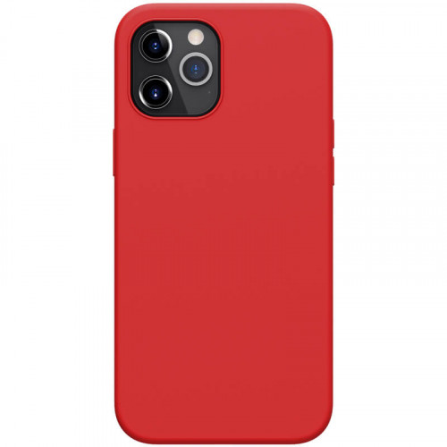 Nillkin Flex Pure Liquid Silikónový Kryt pre Apple iPhone 12 Pro Max Red