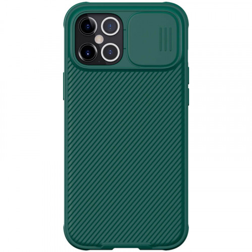 Nillkin CamShield Pro Zadný Kryt pre Apple iPhone 12 Pro Max Dark Green