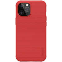 Nillkin Super Frosted PRO Zadný Kryt pre Apple iPhone 12 / iPhone 12 Pro Red