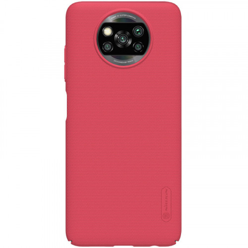 Nillkin Super Frosted Zadný Kryt pre POCO X3 NFC / POCO X3 Pro Bright Red