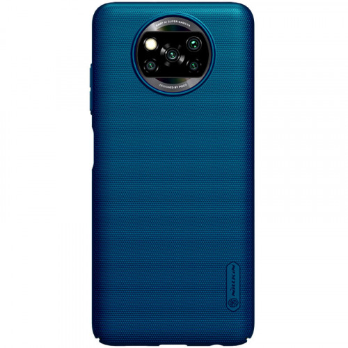 Nillkin Super Frosted Zadný Kryt pre POCO X3 NFC / POCO X3 Pro Peacock Blue