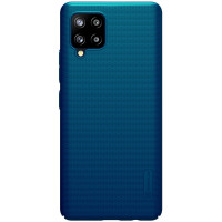 Nillkin Super Frosted Zadný Kryt pre Samsung Galaxy A42 Peacock Blue