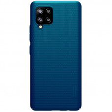Nillkin Super Frosted Zadný Kryt pre Samsung Galaxy A42 Peacock Blue