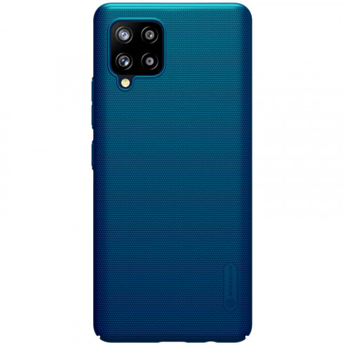 Nillkin Super Frosted Zadný Kryt pre Samsung Galaxy A42 Peacock Blue