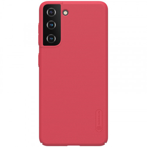 Nillkin Super Frosted Zadný Kryt pre Samsung Galaxy S21 5G Bright Red