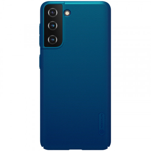 Nillkin Super Frosted Zadný Kryt pre Samsung Galaxy S21 5G Peacock Blue