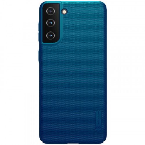 Nillkin Super Frosted Zadný Kryt pre Samsung Galaxy S21+ 5G Peacock Blue