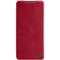 Nillkin Qin Book Puzdro pre Samsung Galaxy S21+ 5G Red
