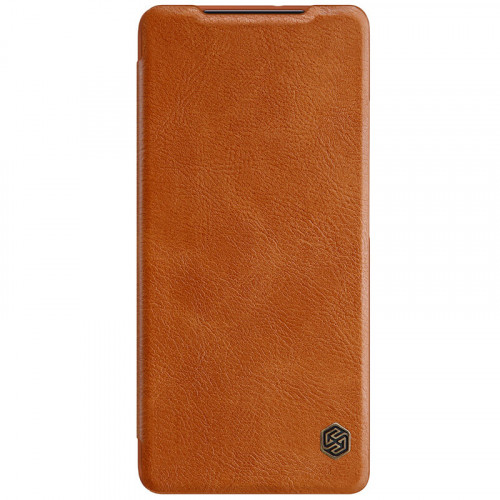 Nillkin Qin Book Puzdro pre Samsung Galaxy S21 Ultra 5G Brown