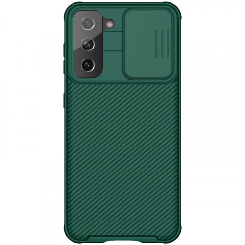 Nillkin CamShield Pro Zadný Kryt pre Samsung Galaxy S21 5G Deep Green