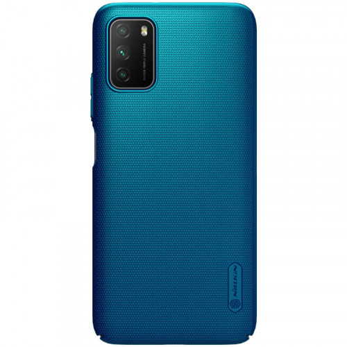 Nillkin Super Frosted Zadný Kryt pre POCO M3 Peacock Blue