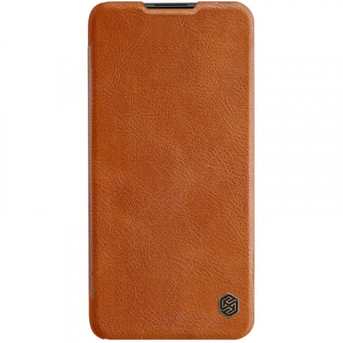 Nillkin Qin Book Puzdro pre Xiaomi Redmi Note 9T Brown
