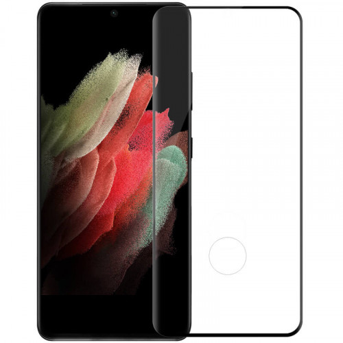 Nillkin Tvrdené Sklo 3D CP+ MAX Black pre Samsung Galaxy S21 Ultra 5G