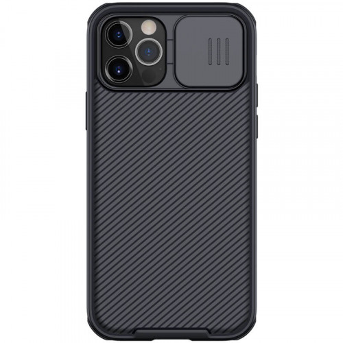 Nillkin CamShield Pro Magnetic Zadný Kryt pre Apple iPhone 12 Pro Max Black