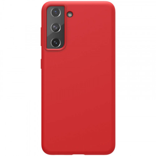 Nillkin Flex Pure Liquid Silikónový Kryt pre Samsung Galaxy S21 5G Red