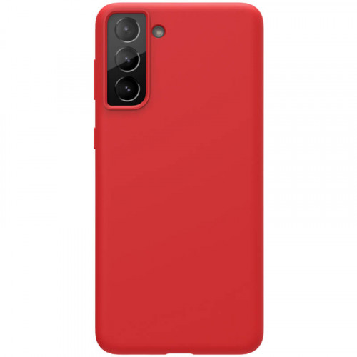 Nillkin Flex Pure Liquid Silikónový Kryt pre Samsung Galaxy S21+ 5G Red