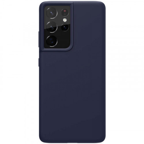 Nillkin Flex Pure Liquid Silikónový Kryt pre Samsung Galaxy S21 Ultra 5G Blue