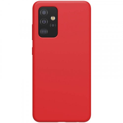 Nillkin Flex Pure Liquid Silikónový Kryt pre Samsung Galaxy A52 / Galaxy A52 5G / Galaxy A52s 5G Red