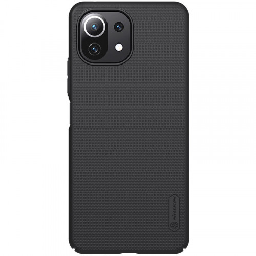 Nillkin Super Frosted Zadný Kryt pre Xiaomi 11 Lite 5G NE / Mi 11 Lite / Mi 11 Lite 5G Black