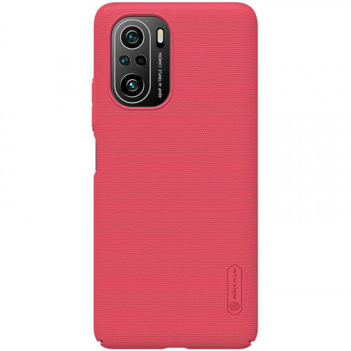 Nillkin Super Frosted Zadný Kryt pre POCO F3 / Xiaomi Mi 11i Bright Red