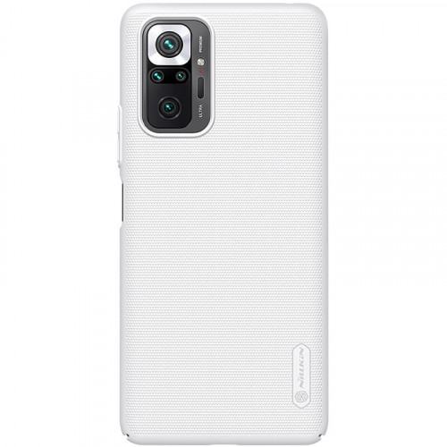 Nillkin Super Frosted Zadný Kryt pre Xiaomi Redmi Note 10 Pro / Redmi Note 10 Pro Max White